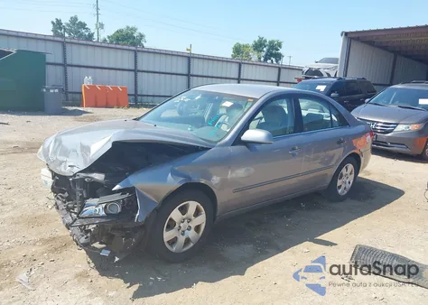 2007 Hyundai Sonata Gls from USA, damaged, VIN 5NPET46C27H288798